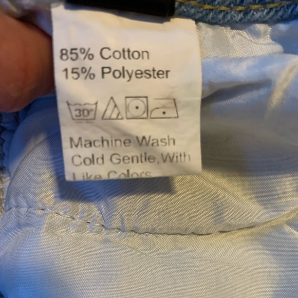 Light washed and denim ripped jeans - Picture 4 of 12